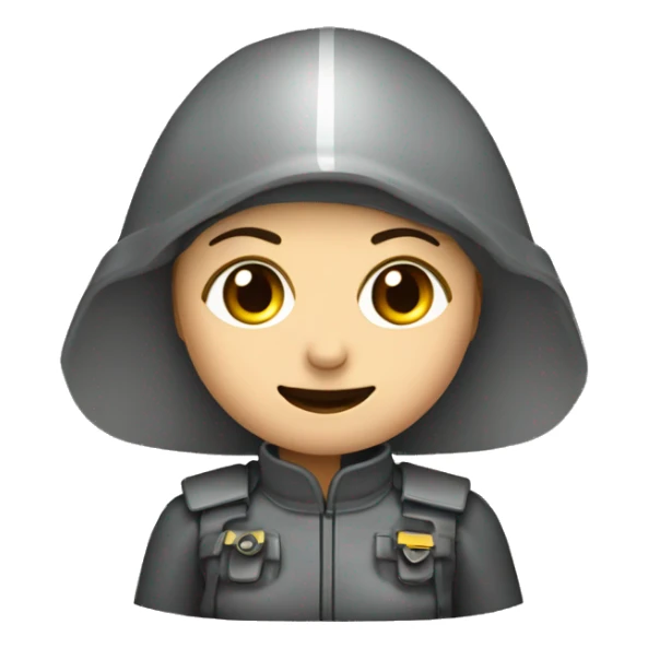 GuGuardia de seguridad mujer sticker