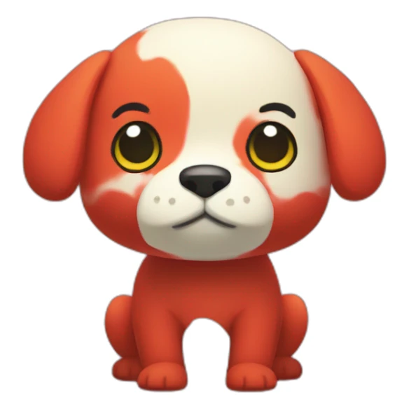 poppy animal crossing sticker
