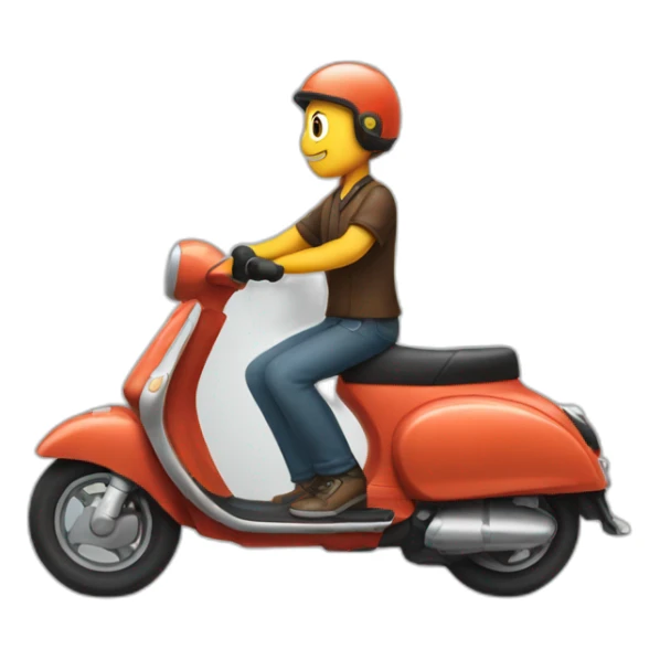 Bon scoot sticker
