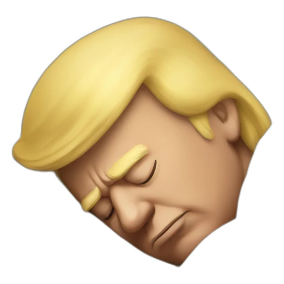 Trump sleeps sticker