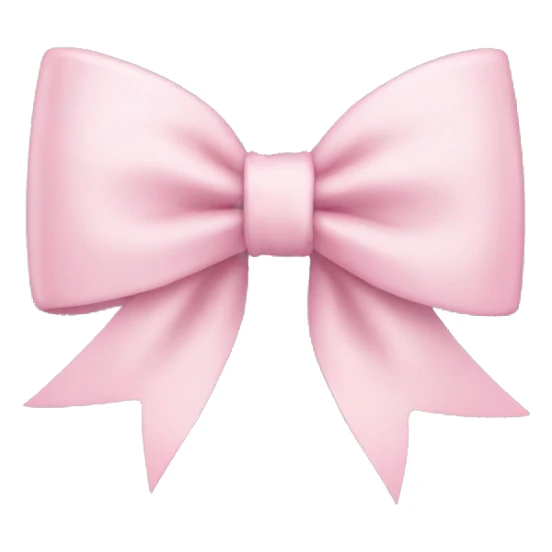 Light Pink Bow sticker