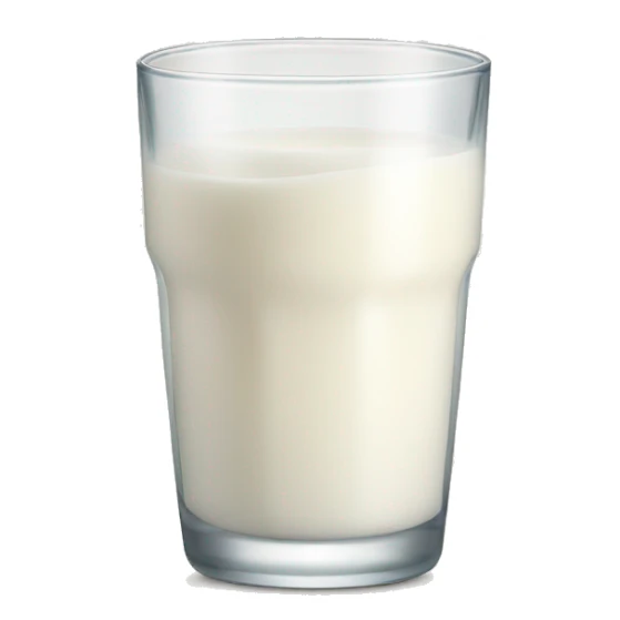 glass of milk cheers sticker
