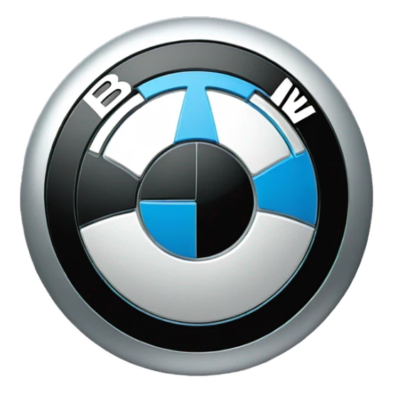 bmw logo sticker
