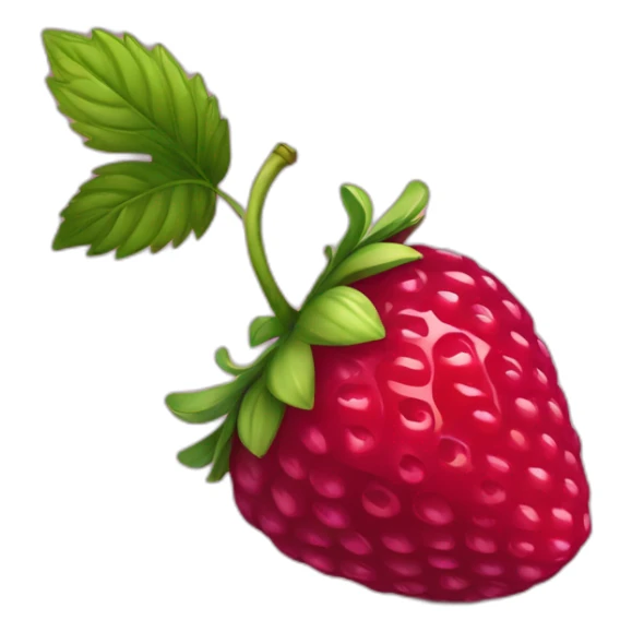 Bol de fraise de framboise et de myrtille sticker