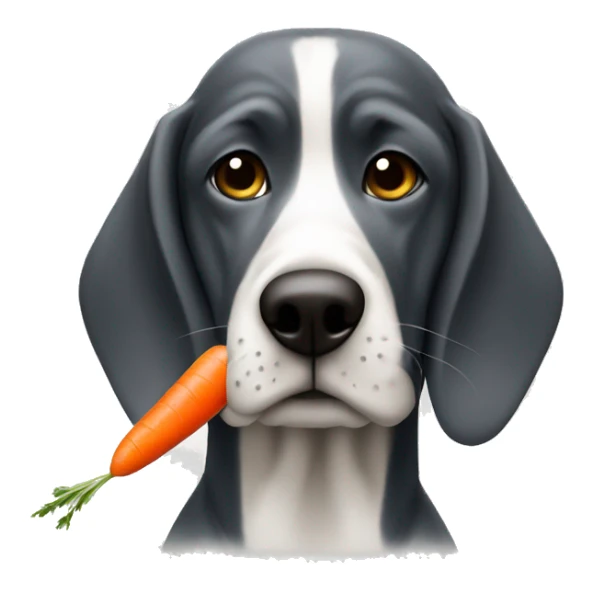 Snoopdog smoking a carrot sticker
