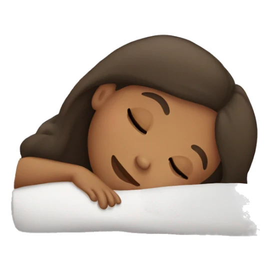 girl sleeping sticker
