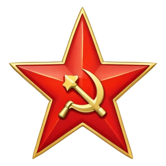 
Hero of the Soviet Union star sticker