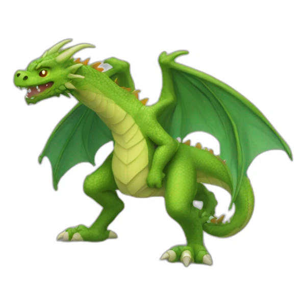 Dragon furry smelly feet sticker