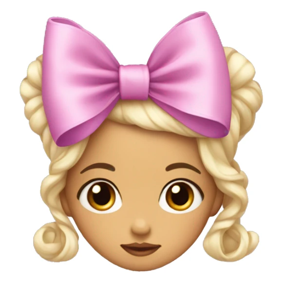 cute bow coquette style sticker