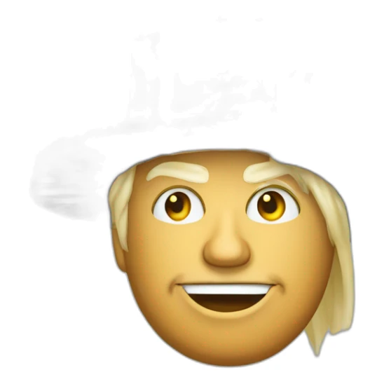 Donald Trump with tinfoil hat on sticker