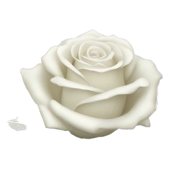 White roses sticker