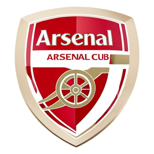 Arsenal Football Club logo sticker