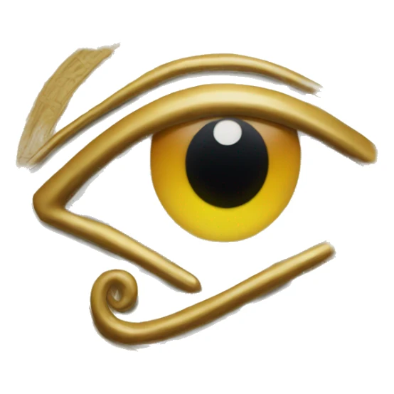 eye of thoth exact symbol sticker