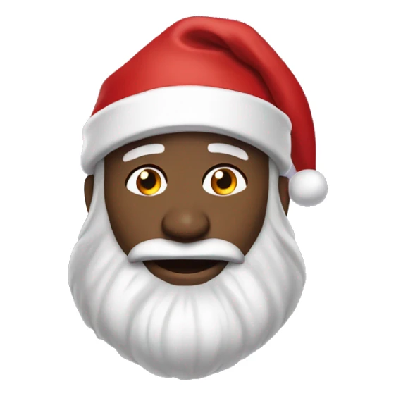 Kobe Bryant as santa claus sticker
