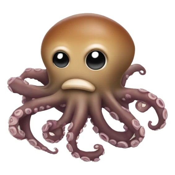 Pulpo con una nutria, medusa  sticker