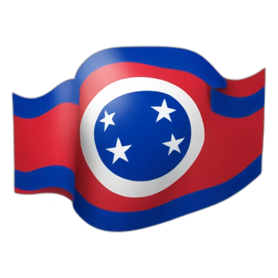 draw a flag of the state of Bahia in Brazil  sticker