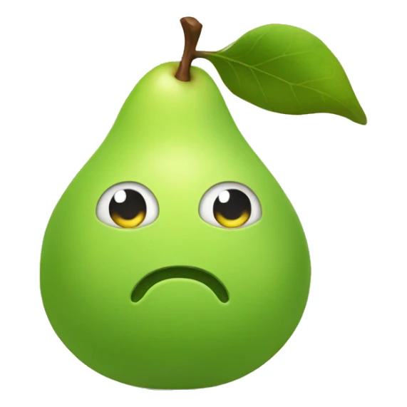 discord blob emoji holding a pear sticker
