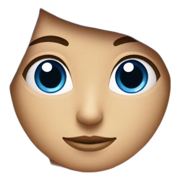 buho morado y azul futurista sticker