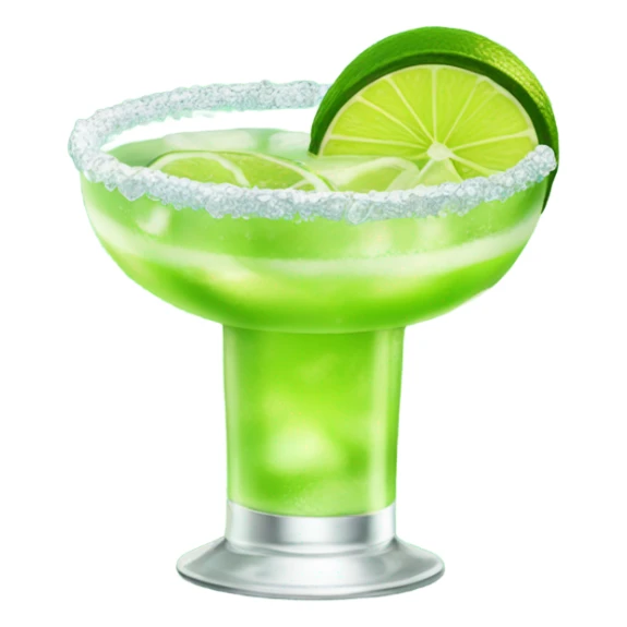Margarita with salted rim  sticker
