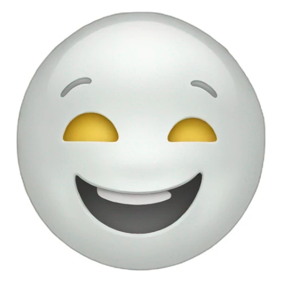 Happy face emoji with money emoji  sticker
