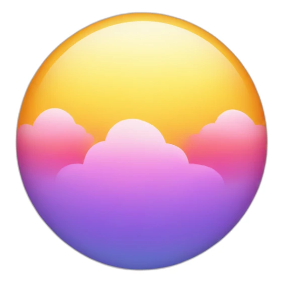 Single Yellow Orange Pink Blue Purple Red Enter The Sky sticker