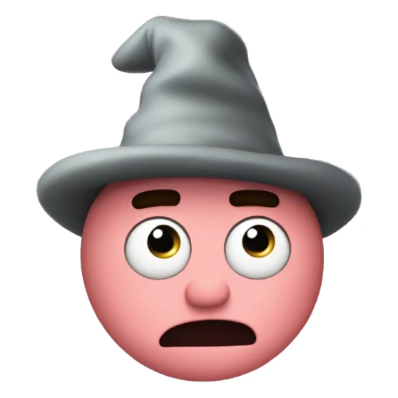 gloomy and sweet patrick star stands offended sticker