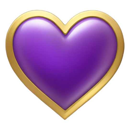 Purple Heart with stars sticker