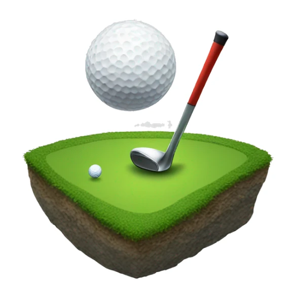 Golf sticker