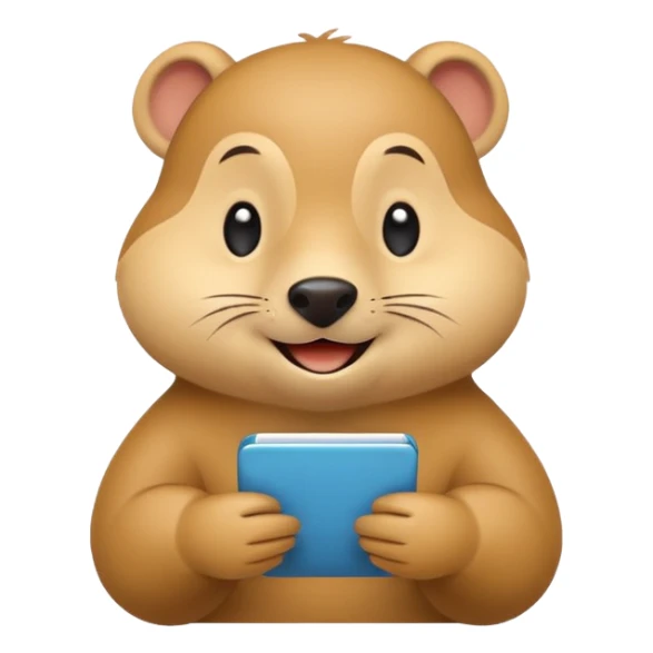 Olga Shalakhina  logo with a happy Go gopher, minimal, clear emotion, cartoon style, busy writing code sticker