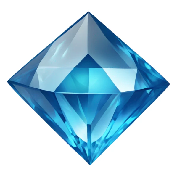 a blue diamond followed by the word Facet sticker