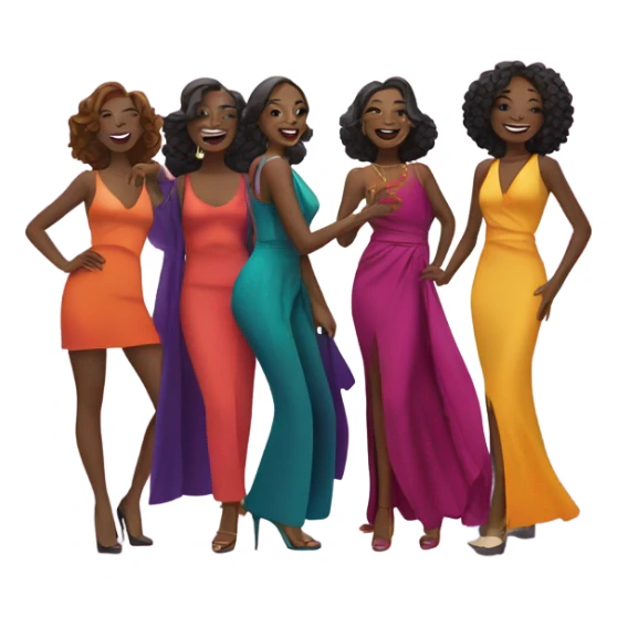 women party night club sticker