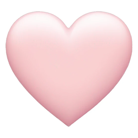 pastel pink heart sticker