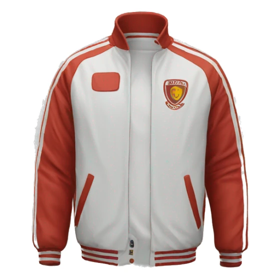 sport university jacket product, clothes, isolated sticker