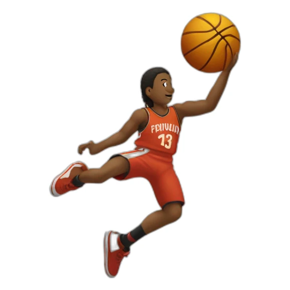 Personne qui Dunk sur une autre personne sticker