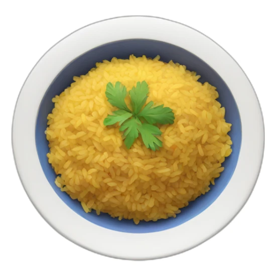 blue curry rice sticker