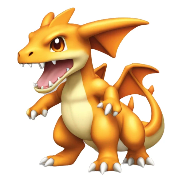 Cubone-Charizard-Fakémon-Pokémon-Fusion sticker