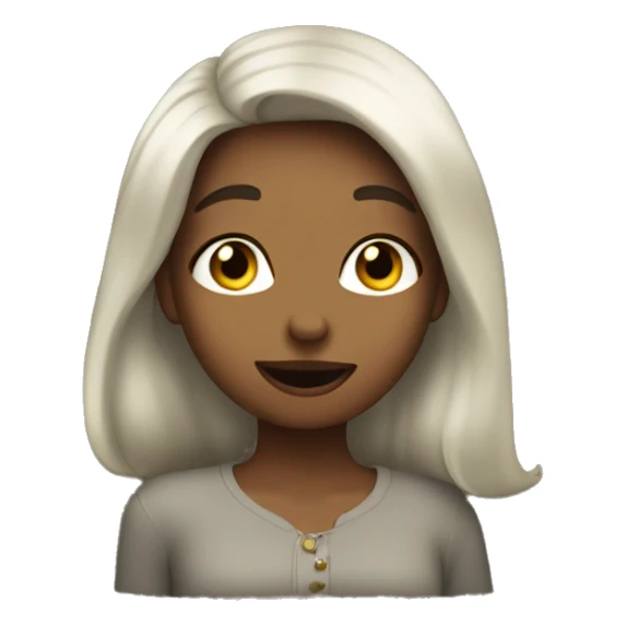 Fabulous girl saying duh sticker