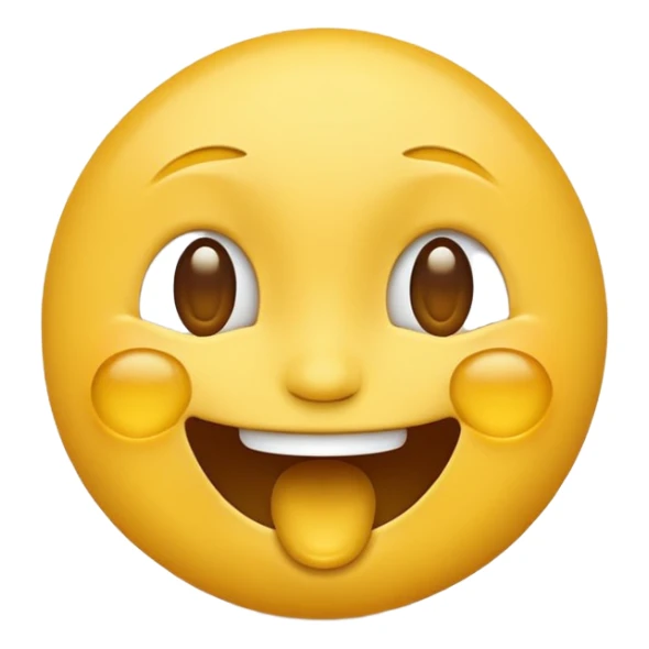 Laughing loud tear emoji yellow face sticker