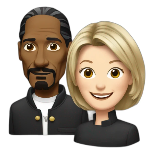 Snoop Dogg and Martha Stewart sticker
