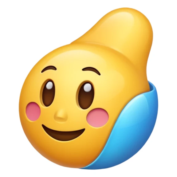 brainstorming  : 3d Icon with color of D0B8FF
 sticker