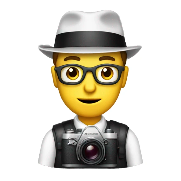 Anton Sokolov photographer with camera sticker