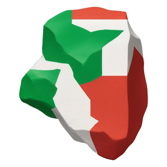 Create an image featuring the name 'Rock_LB' prominently displayed in light bold, modern font. The background should showcase the Lebanon flag with a vibrant  sticker