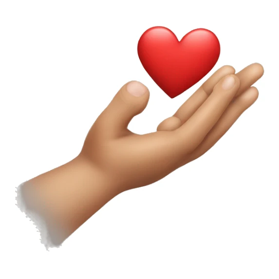 Un ratón haciendo un corazón con las manos  sticker