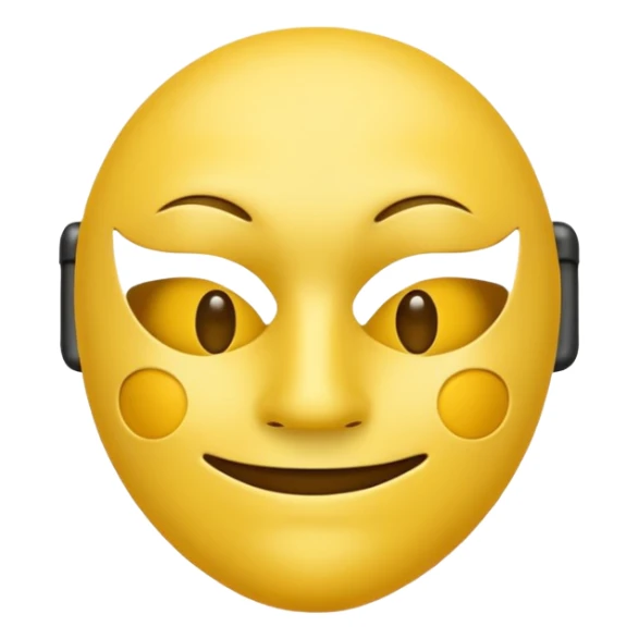 Eu quero um emoji😔 a usar uma mascara🙂 sticker