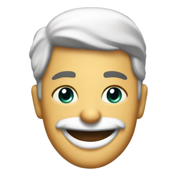 The captain of the ship is smiling sticker