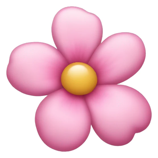 BabyPink flower sticker