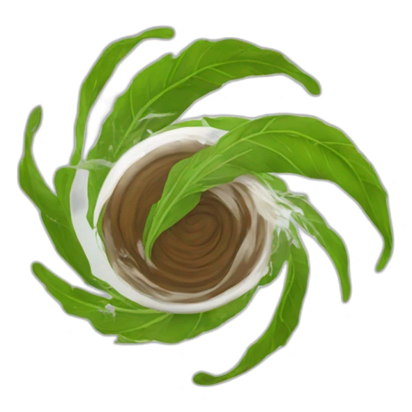 hurricane of yerba mate sticker