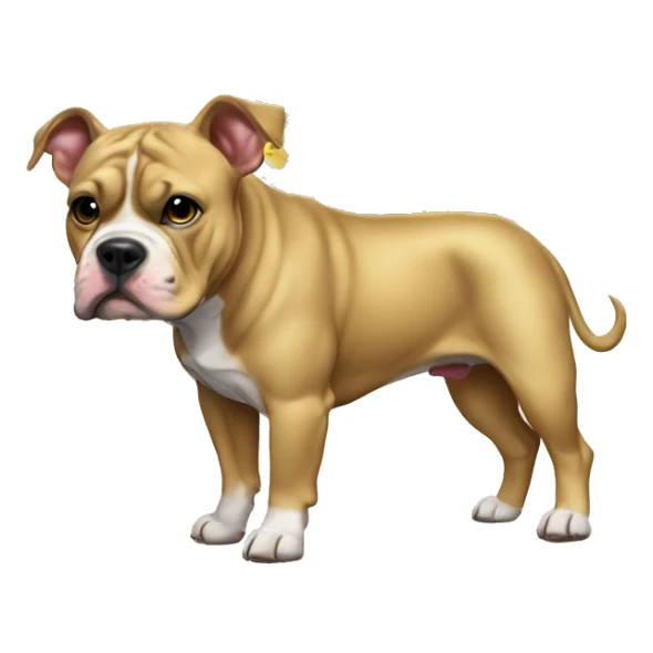 christmas tree gold bullbulls sticker