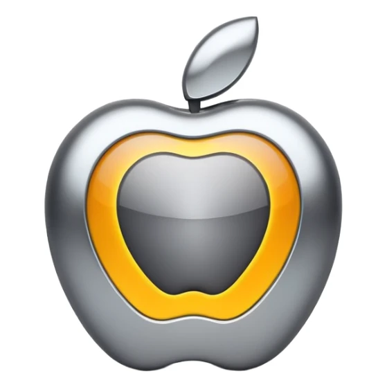apple style emoji of a central hub with radiating lines, alternate version, representing a Hub sticker