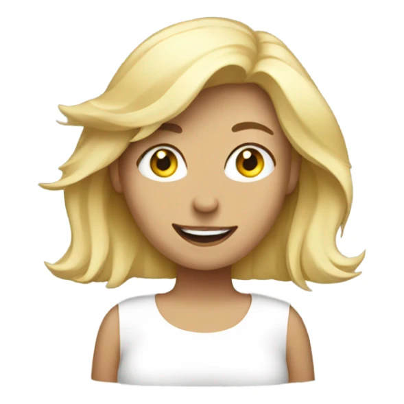 blondie woman celebrating sticker